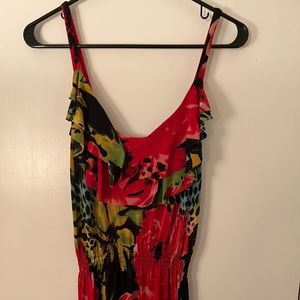 Floral maxi dress